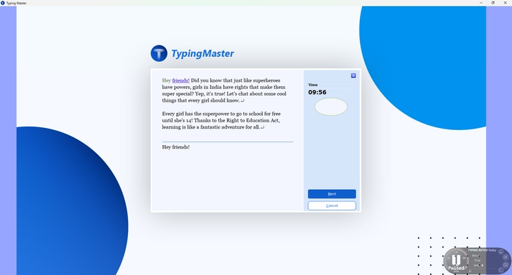 TypingMaster screenshot 1
