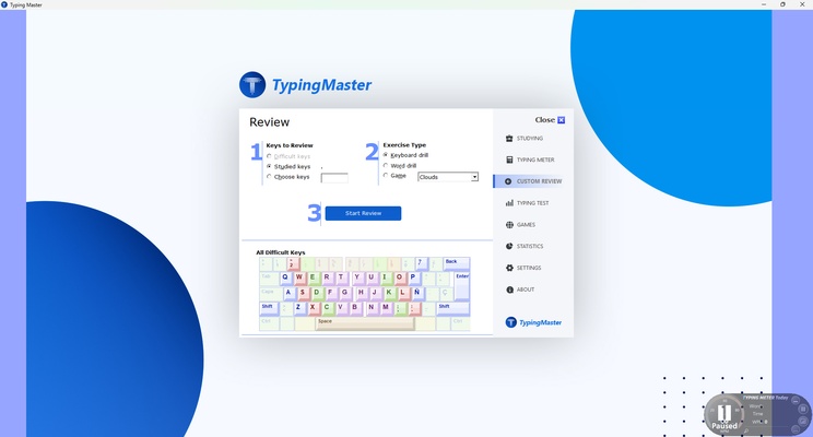 TypingMaster screenshot 1