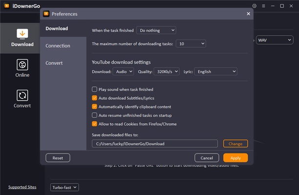 iDownerGo screenshot 1