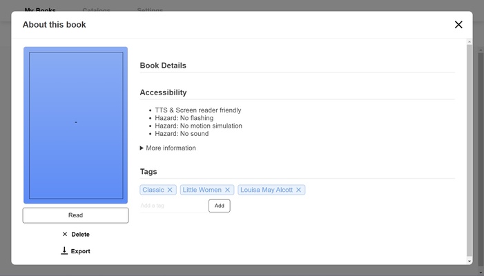 Thorium Reader screenshot 1
