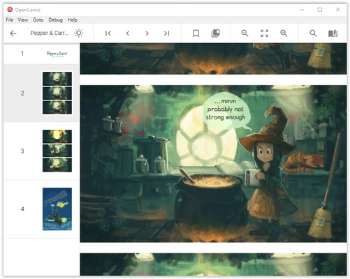 OpenComic screenshot 1