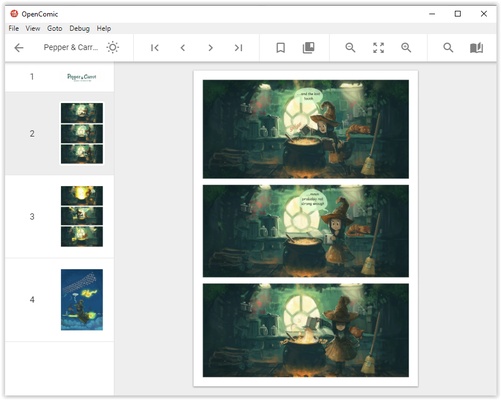 OpenComic screenshot 1