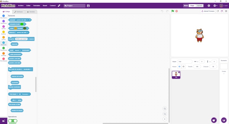 PictoBlox screenshot 1