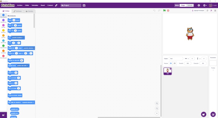PictoBlox screenshot 1