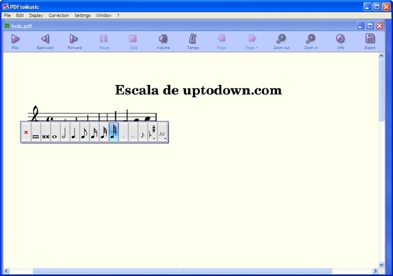 PDFtoMusic screenshot 1