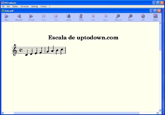 PDFtoMusic screenshot 1