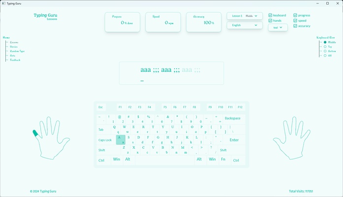 Typing Guru screenshot 1