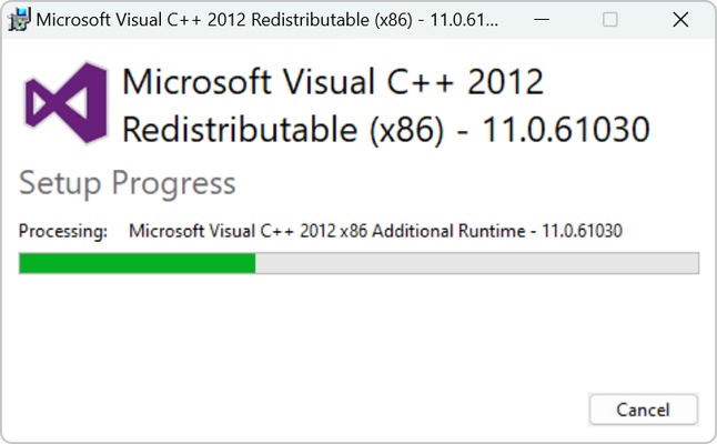 Visual C++ Redistributable Runtime All-in-One screenshot 1