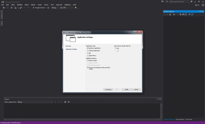 Visual Studio Community screenshot 1