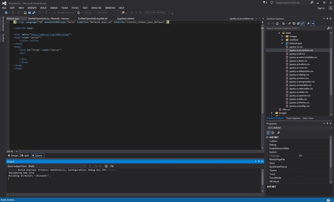 Visual Studio Community screenshot 1