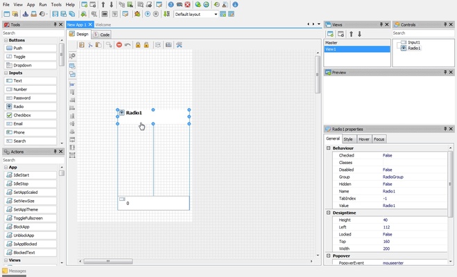 App Builder screenshot 1