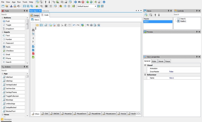 App Builder screenshot 1