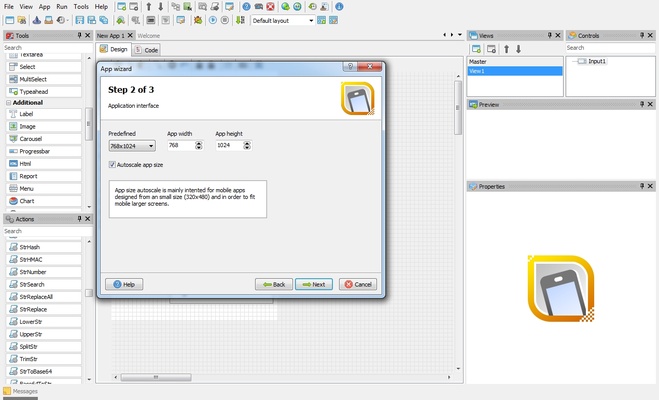 App Builder screenshot 1