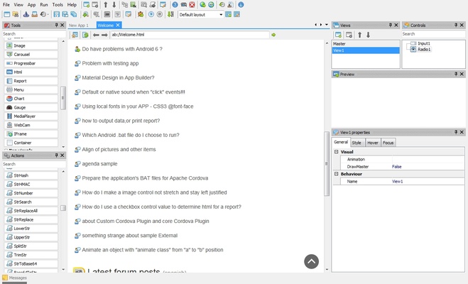 App Builder screenshot 1
