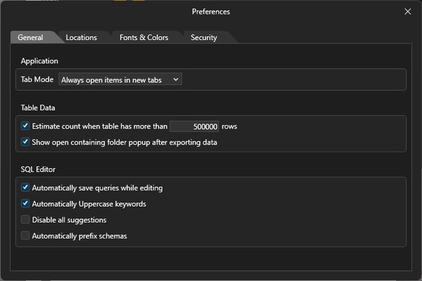 TablePlus screenshot 1