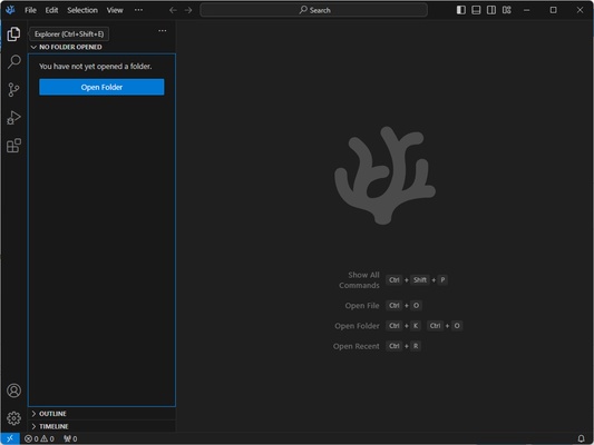 VSCodium screenshot 1