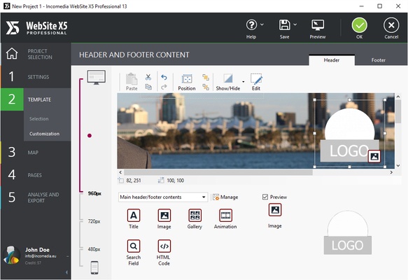 Website X5 Pro screenshot 1