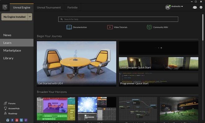 Unreal Engine screenshot 1