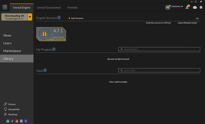 Unreal Engine screenshot 1