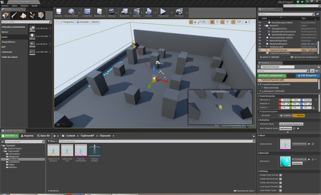 Unreal Engine screenshot 1