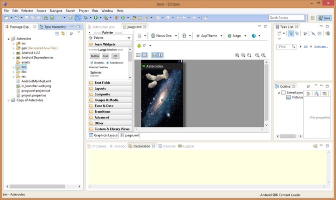 Eclipse IDE screenshot 1