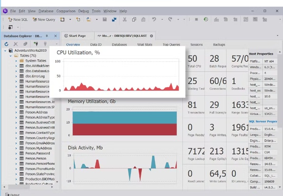 dbForge Studio for SQL Server screenshot 1