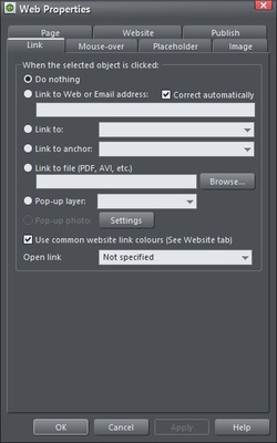 Xara Web Designer screenshot 1