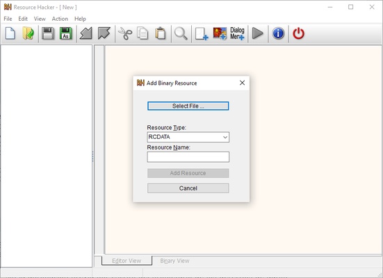 Resource Hacker screenshot 1