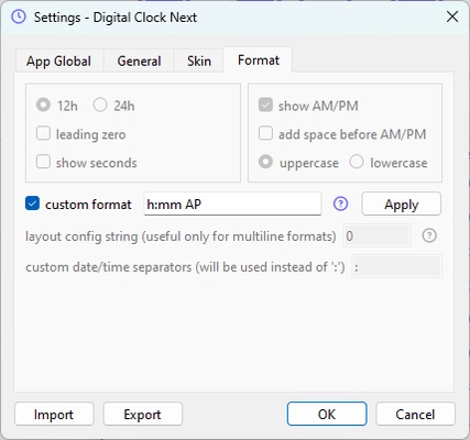 Digital Clock screenshot 1