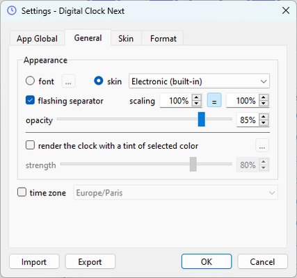 Digital Clock screenshot 1