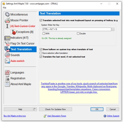 Aml Maple screenshot 1