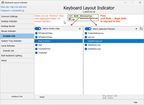 Keyboard Layout Indicator screenshot 1