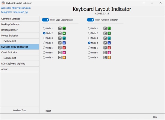 Keyboard Layout Indicator screenshot 1