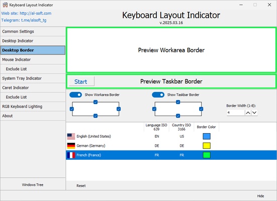 Keyboard Layout Indicator screenshot 1