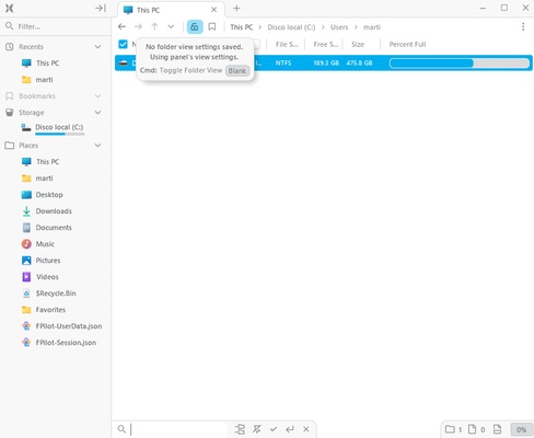 File Pilot screenshot 1