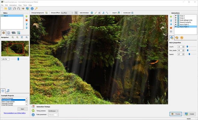 Animated Screensaver Maker screenshot 1