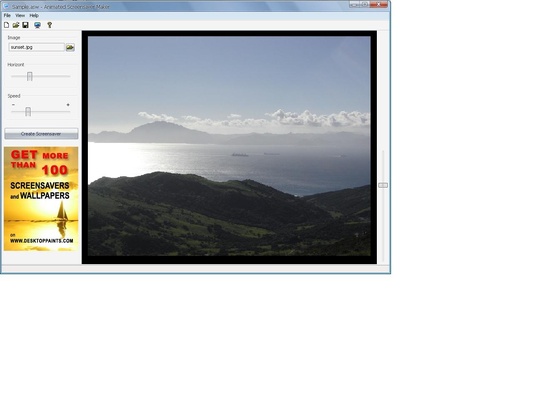 Animated Screensaver Maker screenshot 1