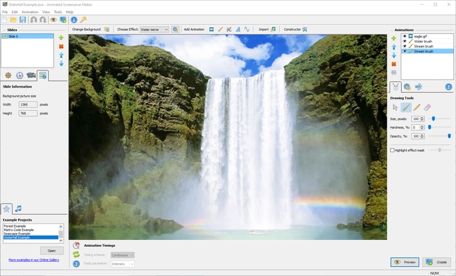 Animated Screensaver Maker screenshot 1