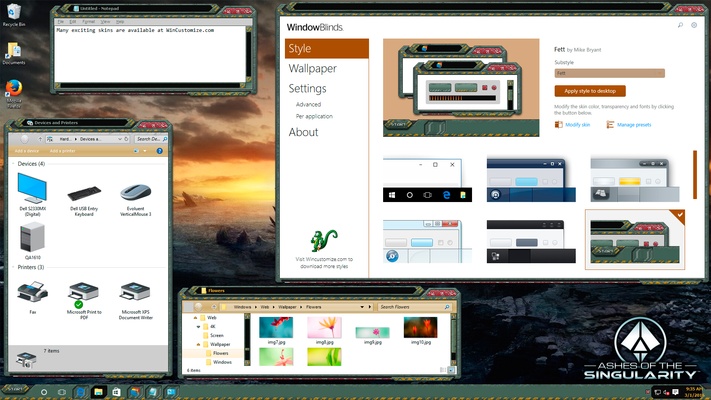 WindowBlinds screenshot 1