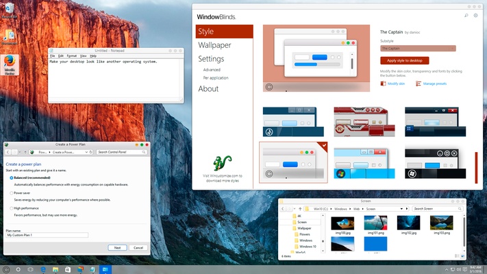 WindowBlinds screenshot 1
