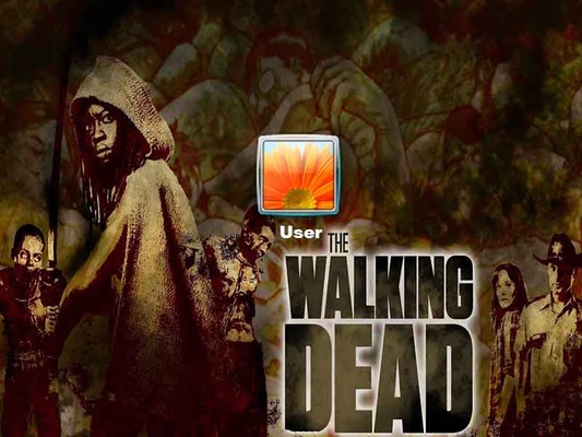 The Walking Dead Logon Screen screenshot 1