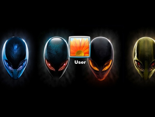 Alien Form Logon Screen screenshot 1