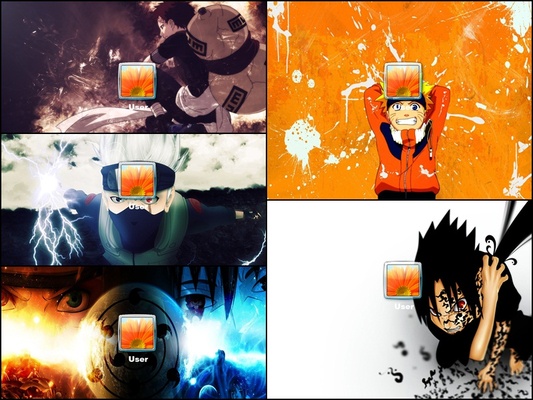 Naruto Logon Screen screenshot 1