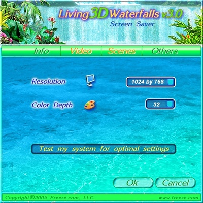 Free Living Waterfall 3 screenshot 1