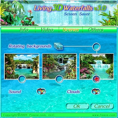 Free Living Waterfall 3 screenshot 1