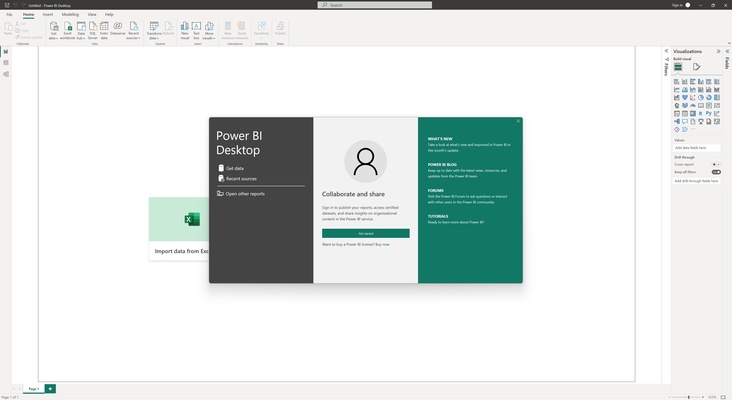 Power BI Desktop screenshot 1
