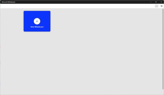 Microsoft Whiteboard screenshot 1