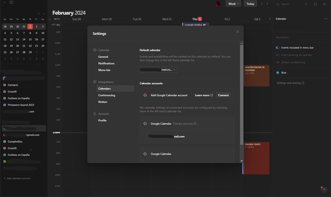 Notion Calendar screenshot 1