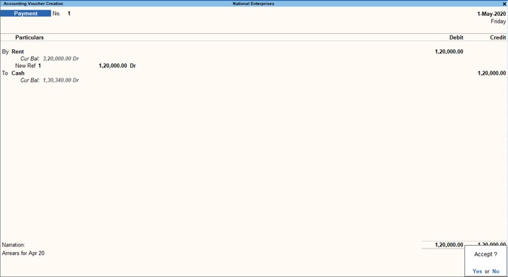 TallyPrime screenshot 1