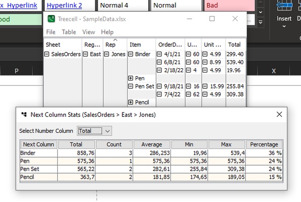 Treecell screenshot 1